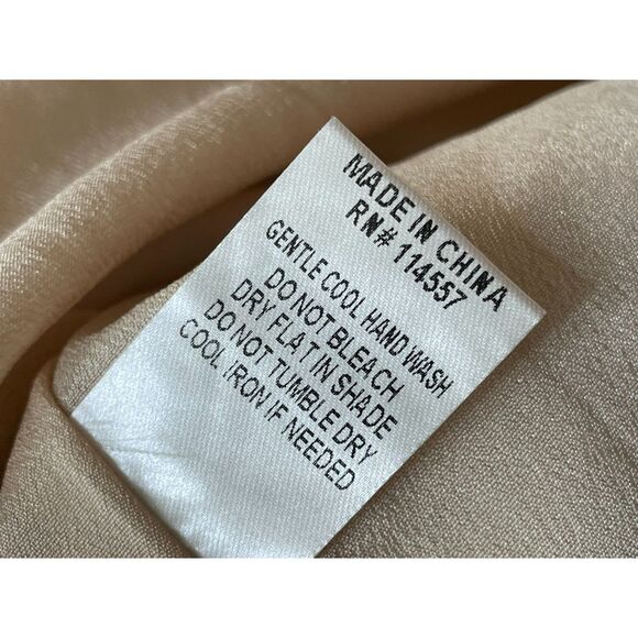 THML Women's Dress Fit & Flare S Tiered Mini Summer Beach Boho Geometric Brown - Picture 6 of 10